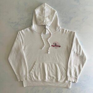 Call Your Mother Reckless Pink & White Skeleton Graphic Drawstring Hoodie